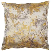 HOME WOHNIDEEN Kiran, Polyester, gold 40 X 40 cm,