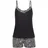 LASCANA Shorty Pyjama-Shorts schwarz-weiß gepunktet 36/38