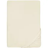 biberna 0012344 Frottee-Stretch 140 x 200 - 160 x 200 cm beige