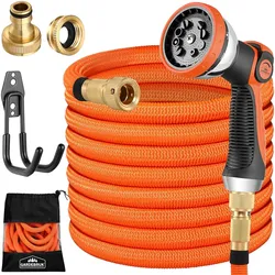 GARDEBRUK® Gartenschlauch flexibel 30m orange