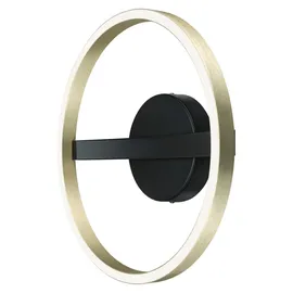 Paulmann Melira 24 W Schwarz/Gold Metall