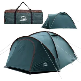 TALK-POINT Campingzelt 3-4 Personen Schwarz