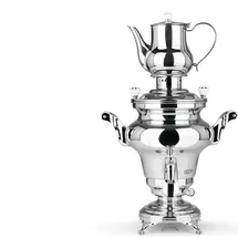 BEEM Samowar Rebecca+ 5L 1800W Edelstahl, mit Dispenser - Silber