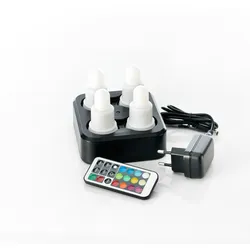 DUNI GmbH DUNI LED Set 1 Ladestation  4 x LED Multicolour