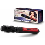 Esperanza - Ebl008 Haarstylinggerät De Heißluftbürste De Schwarz, Rot 1000 W 1,8 M