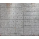 KOMAR Fototapete Vlies Concrete Blocks 300 x 250 cm