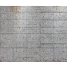 KOMAR Fototapete Vlies Concrete Blocks 300 x 250 cm