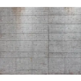 KOMAR Fototapete Vlies Concrete Blocks 300 x 250 cm