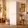 home collective Mehrzweckschrank 50x40x180,5 cm Weiß