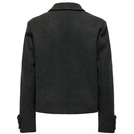 Only Damen Mantel ONLFREJA LIFE SHORT DB JACKET OTW NOOS 15320983,Dark Grey Melange,L - L