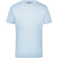 James & Nicholson Herren Work T-Shirt blau, Gr. 5XL