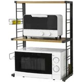SoBuy Mikrowellenhalter 60 x 36 x 72 cm Braun