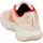 Kempa Hallen-Sport-Schuhe Kourtfly Two W in beige/fluo rot | Gr.: 8-dot-5