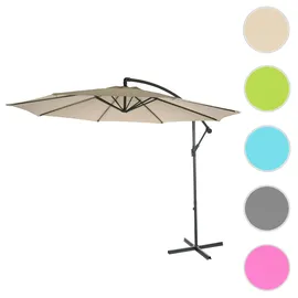 Mendler Acerra Ø 300 cm creme ohne Ständer