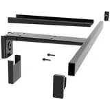 Peka Metall, Möbelausstattung, Tablarträger mit integrierter Kleiderstange Pecasa (1 Stk.)