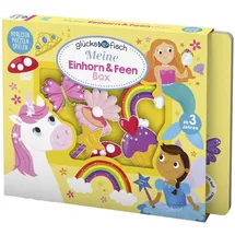 fischerverlage Glücksfisch: Meine Einhorn und Feen-Box: Vorlesen - Puzzlen - Spielen
