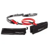 Buddyswim Schwimmgürtel Geschwindigkeitstraining 1,2-3,6 m Schwarz/Rot