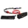 Buddyswim Schwimmgürtel Geschwindigkeitstraining 1,2-3,6 m Schwarz/Rot