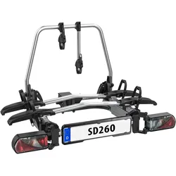 Eufab Fahrrad-Heckträger SD 260 für Flügeltüren