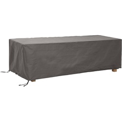 Tisch-Schutzhülle 105 x 75 225 cm Polypropylen Grau