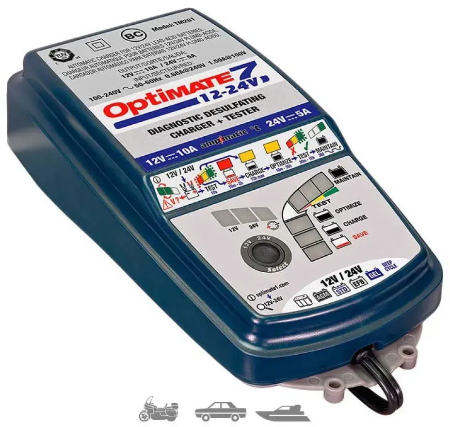 Optimate Tm-260 Ladegerät - Black - One Size