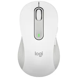 Logitech Signature M650L Large Off-White Wireless Maus für die linke Hand