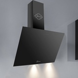 Kopffreie Dunstabzugshaube 60 cm in Schwarz - Gurari | 1000m3/h Leistung