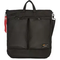 Alpha Industries Label Helmtasche, Black