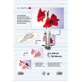 Olympia Laminierfolien DIN A3 80 micron
