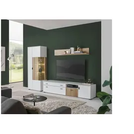 INOSIGN Wohnwand »HUDSON« Set, 3 Stk. tlg., weiß ¦ Maße (cm): B: 285 H: 180 T: 42.0