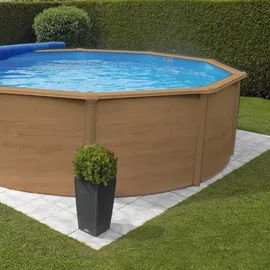 KWAD Rundpool Supreme 460 x 132 cm inkl. Bodenisolationsset