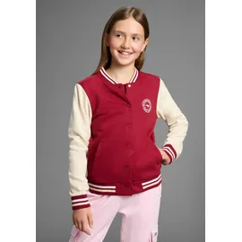 KangaROOS College-Jacke Beige/Rot 164/170