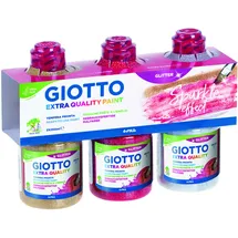 Giotto Tempera-Farbe 3 St. 250 ml Gold/Rot/Silber
