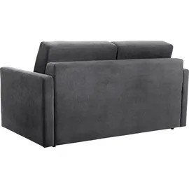 Home Affaire Schlafsofa Goldpoint 162 cm, Dauerschläfer, Liegefläche 120/200cm,« 2-Sitzer mit Bettfunktion, Bonell-Federkernmatratze grau