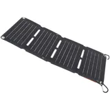 Fafeicy 40W Faltbares Solarpanel Tragbares Ladegerät mit USB C Monokristallin für Smartphone Tablet Powerbank Camping Wandern Reisen Outdoor