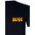 F4NT4STIC T-Shirt AC/DC Fire Logo Unisex T-Shirt in schwarz | Gr.: 4XL