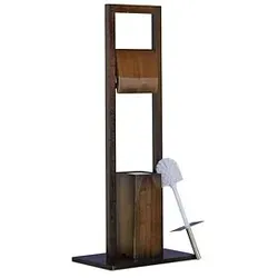 relaxdays WC-Garnitur braun Holz