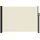 furnicato Seitenmarkise 140 x 500 cm Creme Polyester