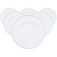 Villeroy & Boch Speiseteller Anmut Platinum No. 1 27,7 cm weiß 6er Set