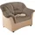DOMO collection Sessel Flores Kunstleder 92 x 84 x 82 cm Weiß