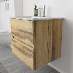 Megabad Lodge Waschtischunterschrank 61 cm mit 2 Auszügen für Waschtisch Villeroy & Boch Venticello HMW7056003KEITC065 mit Käuferschutz. Online bestellen bei, Badmöbel,