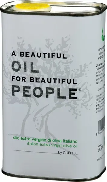 Olio Extra Vergine di Oliva Beautiful Oil for Beautiful People Cufrol - 6Fl. á 0.50l