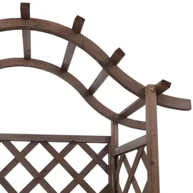 Proregal Hochbeet 138 x 110 x 44 cm Braun