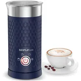 SimpleTaste Milchaufschäumer, 4-in-1 Elektrischer Milchdampfgarer, Automatischer Heiß- und Kaltschaumbereiter und Milchwärmer für Latte, Cappuccino, Macchiato