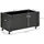 Outsunny Hochbeet 89 x 48 x 47 cm Schwarz