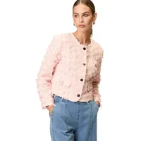 Zero Bouclè-Blazer mit Klappentaschen in Silver pink), | Gr.: