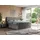 MKS boxspringbett KING VELEN 160/200 Dunkelgrau Velvet - H3