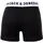 JACK & JONES Boxershort 6er Pack in Schwarz/Weiß M