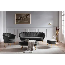 SalesFever Muschelsofa 3-Sitzer