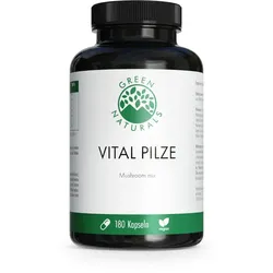 GREEN NATURALS VITAL PILZE 180 St Kapseln